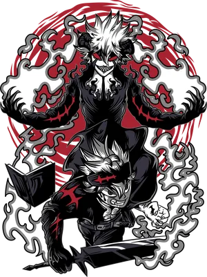 Anime_VERSION_6_BLACK CLOVER DEVIL UNION MODE GRAY.png