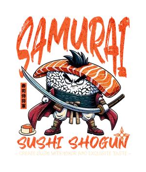 Japanese_Anime_Sushi Shogun Sashimi Samurai Warrior Japan Food.png