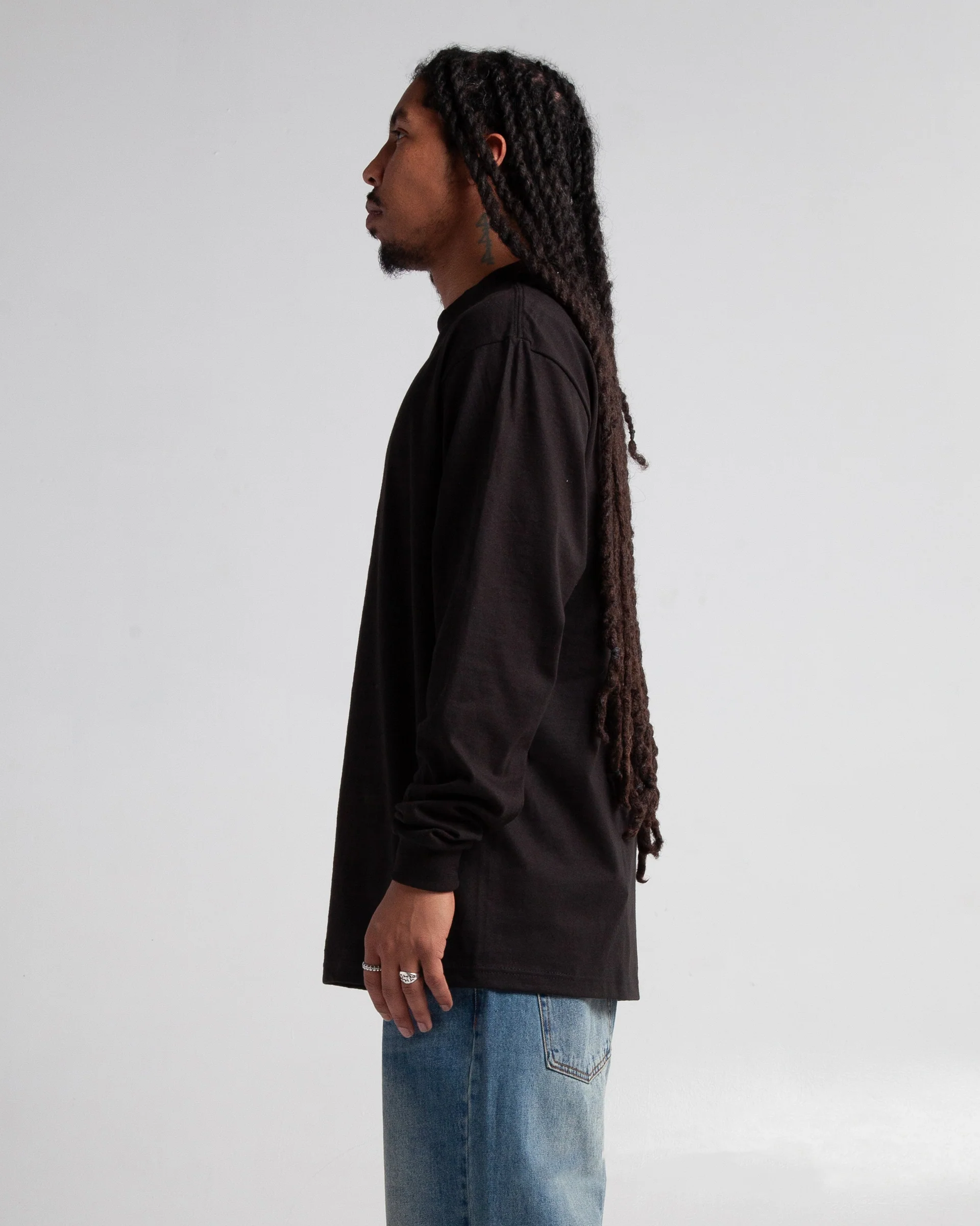 Long Sleeve Tee Negro